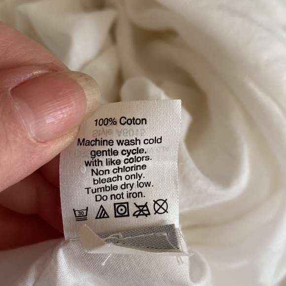 Madewell beautiful maxi gauzy dress w/ flowy appeal and crochet accent & pockets - Picture 16 of 16